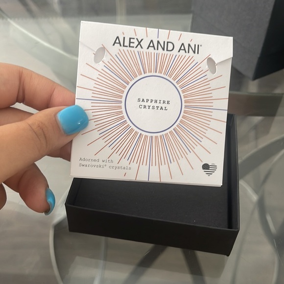 alex and ani swarovski sapphire crystal - Picture 7 of 10